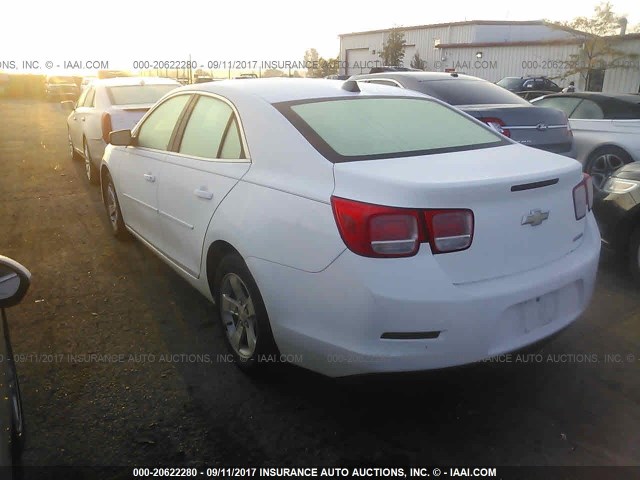 1G11B5SA8DF142531 - 2013 CHEVROLET MALIBU LS WHITE photo 3