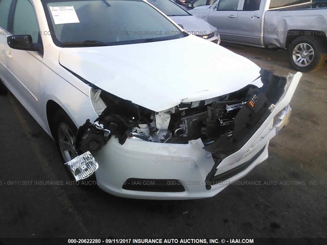 1G11B5SA8DF142531 - 2013 CHEVROLET MALIBU LS WHITE photo 6
