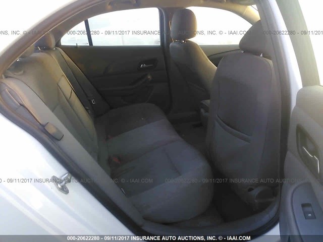 1G11B5SA8DF142531 - 2013 CHEVROLET MALIBU LS WHITE photo 8