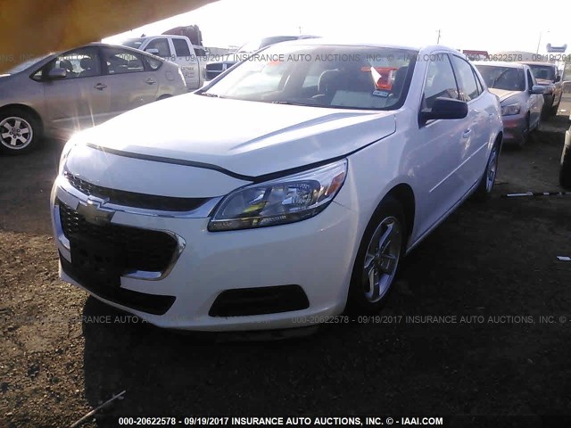 1G11B5SLXEF230290 - 2014 CHEVROLET MALIBU LS თეთრი ფოტო 2