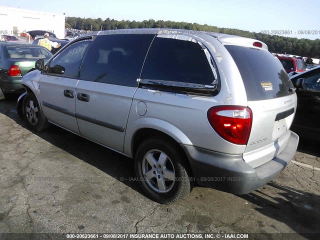 1D4GP25R06B713199 - 2006 DODGE CARAVAN SE SILVER photo 3