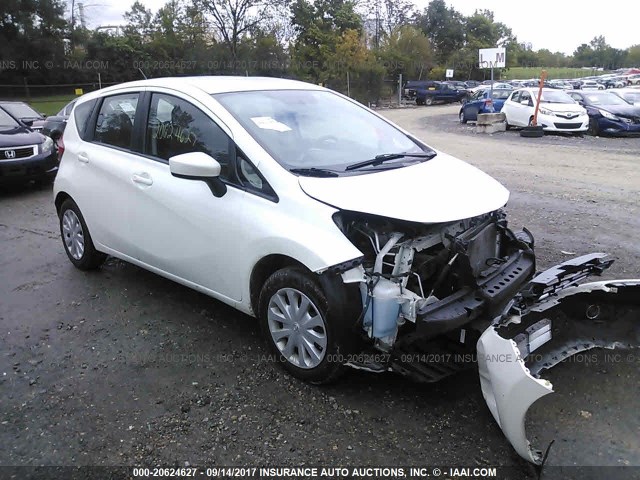 3N1CE2CP8FL369481 - 2015 NISSAN VERSA NOTE S/S PLUS/SV/SL/SR WHITE photo 1