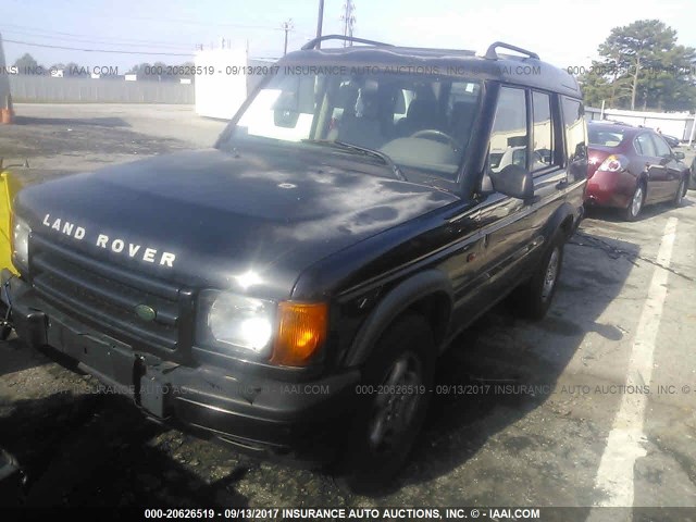 SALTY1241XA226136 - 1999 LAND ROVER DISCOVERY II  შავი ფოტო 2