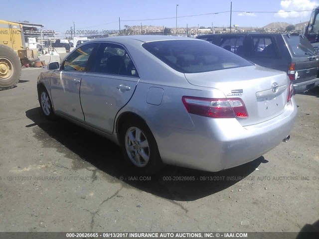 4T1BE46K38U224504 - 2008 TOYOTA CAMRY CE/LE/XLE/SE SILVER photo 3