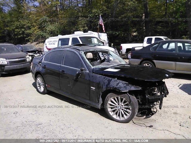 WBAPL5C51BA921552 - 2011 BMW 335 XI BLACK photo 1