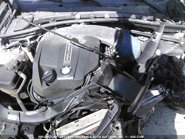 WBAPL5C51BA921552 - 2011 BMW 335 XI BLACK photo 10