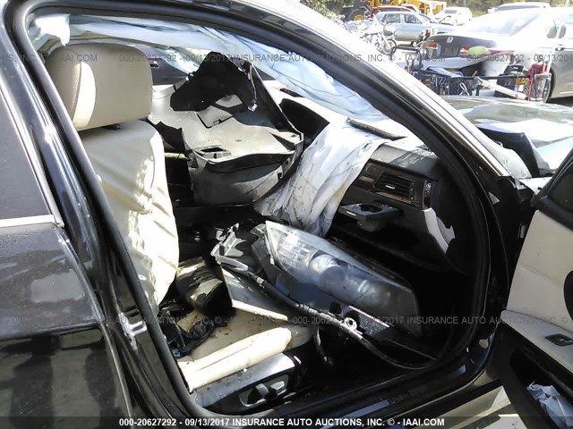 WBAPL5C51BA921552 - 2011 BMW 335 XI BLACK photo 5