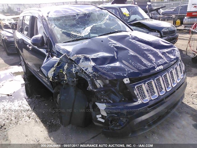 1C4NJCEA1GD773956 - 2016 JEEP COMPASS LATITUDE 蓝色 照片 1
