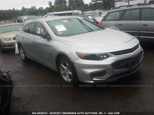 1G1ZB5ST3GF346307 - 2016 CHEVROLET MALIBU LS ვერცხლისფერი ფოტო 1