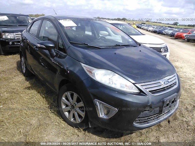 3FADP4CJ9BM182098 - 2011 FORD FIESTA SEL GRAY photo 1