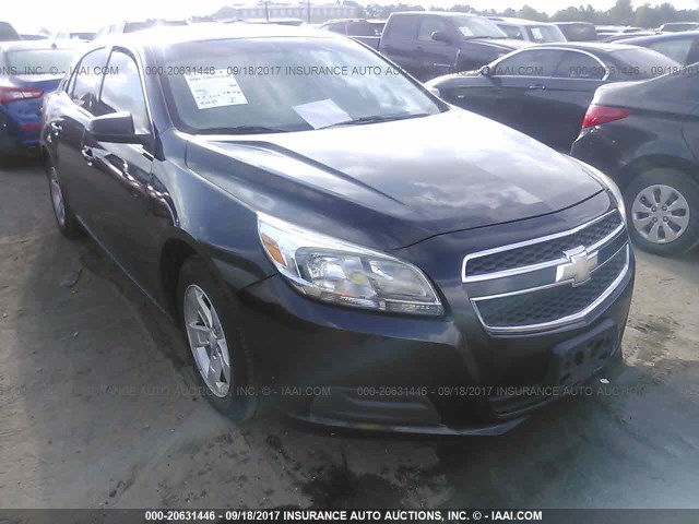 1G11B5SA8DF237395 - 2013 CHEVROLET MALIBU LS შავი ფოტო 1