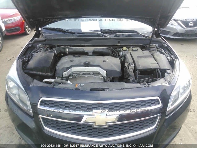 1G11B5SA8DF237395 - 2013 CHEVROLET MALIBU LS შავი ფოტო 10