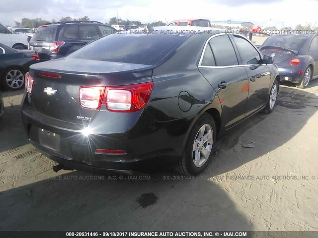 1G11B5SA8DF237395 - 2013 CHEVROLET MALIBU LS შავი ფოტო 4