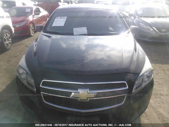 1G11B5SA8DF237395 - 2013 CHEVROLET MALIBU LS შავი ფოტო 6