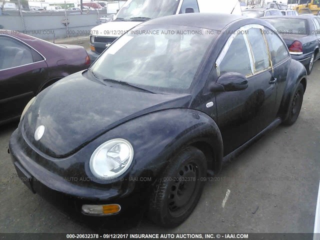 3VWBK21C93M418126 - 2003 VOLKSWAGEN NEW BEETLE GL 黑色 照片 2