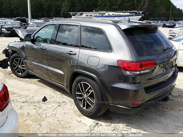 1C4RJFLG2HC734598 - 2017 JEEP GRAND CHEROKEE TRAILHAWK MAROON photo 3