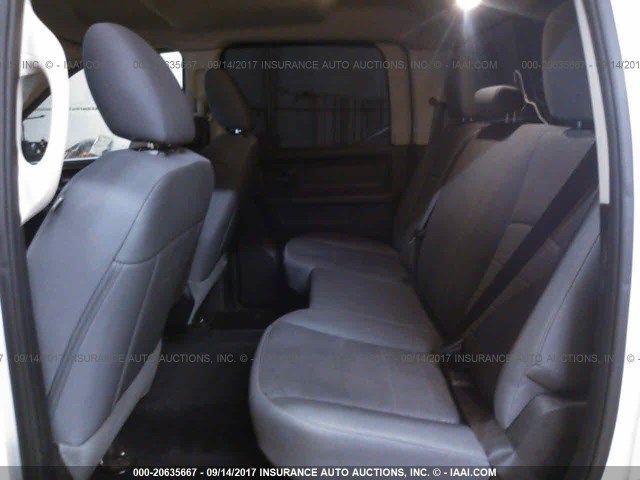 3C6UR5CL7EG272274 - 2014 RAM 2500 ST WHITE photo 8