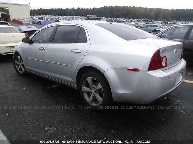 1G1ZC5E04CF201754 - 2012 CHEVROLET MALIBU 1LT 银色 照片 3