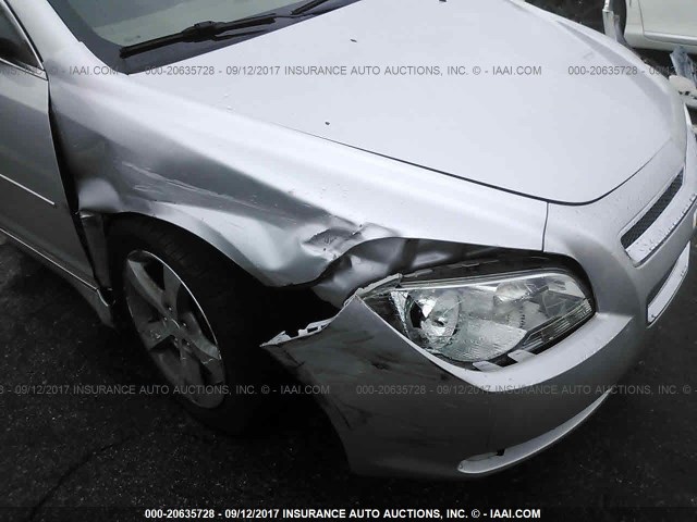1G1ZC5E04CF201754 - 2012 CHEVROLET MALIBU 1LT 银色 照片 6