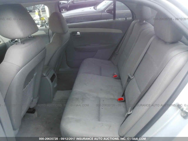 1G1ZC5E04CF201754 - 2012 CHEVROLET MALIBU 1LT 银色 照片 8