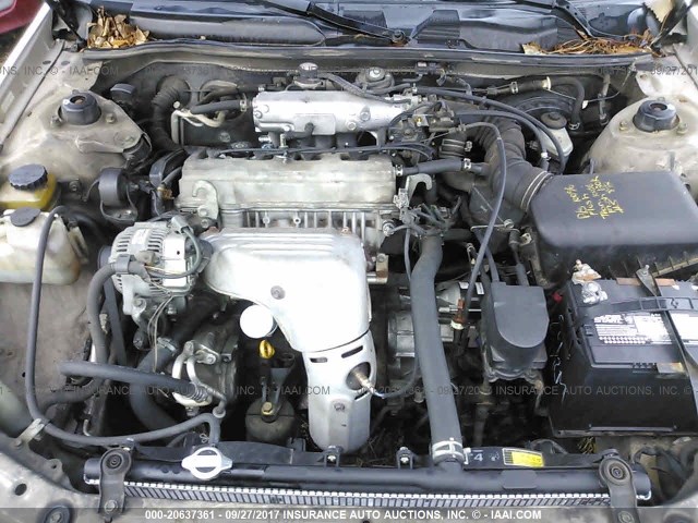 4T1BG22K01U070389 - 2001 TOYOTA CAMRY CE/LE/XLE GOLD photo 10