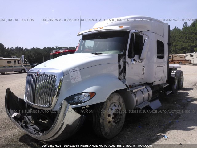 3HSDHSJR8CN402306 - 2012 INTERNATIONAL PROSTAR WHITE photo 2