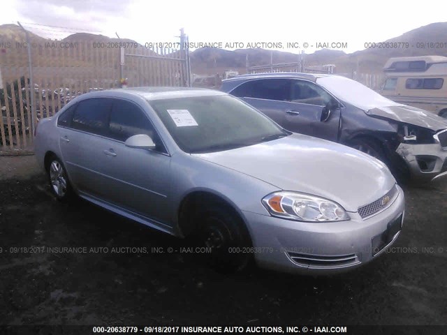 2G1WB5E32E1143458 - 2014 CHEVROLET IMPALA LIMITED LT SILVER photo 1