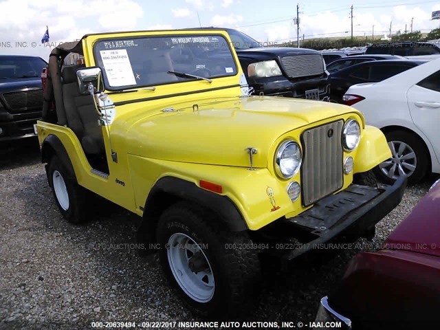 J8F835TE16593 - 2005 JEEP OTHER  YELLOW photo 1