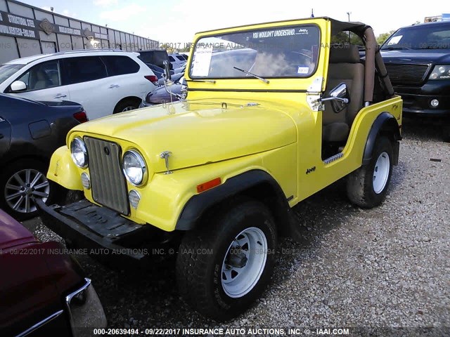 J8F835TE16593 - 2005 JEEP OTHER  YELLOW photo 2
