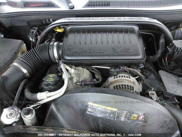 1J8HG48N26C245310 - 2006 JEEP COMMANDER RED photo 10