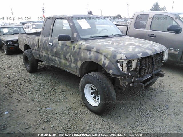 4TAWM72N0XZ498797 - 1999 TOYOTA TACOMA XTRACAB BLACK photo 1