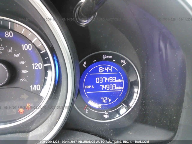 JHMGK5H59GX005722 - 2016 HONDA FIT LX Rouge photo 7