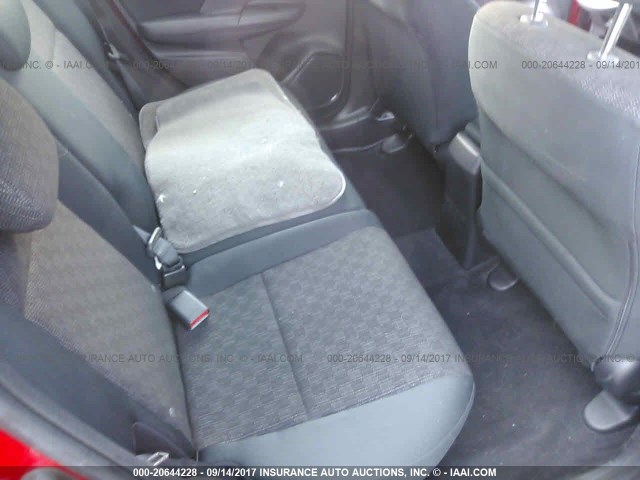 JHMGK5H59GX005722 - 2016 HONDA FIT LX Rouge photo 8