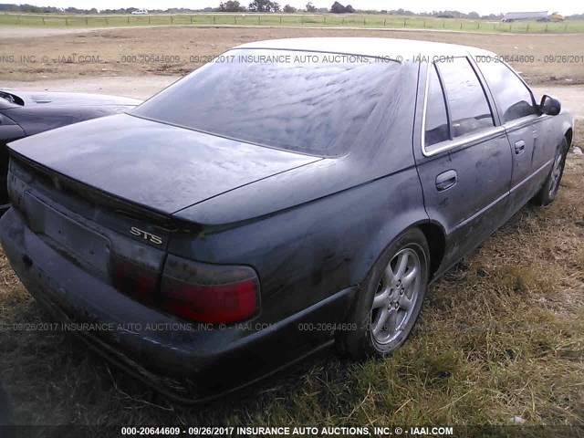 1G6KY5497WU932871 - 1998 CADILLAC SEVILLE STS BLACK photo 4