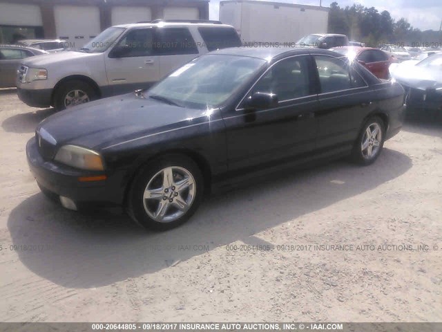1LNHM87A12Y682861 - 2002 LINCOLN LS 黑色 照片 2