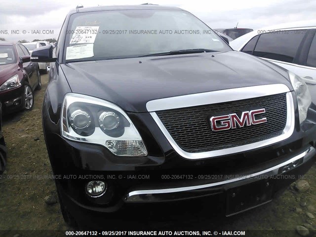 1GKER23D29J104751 - 2009 GMC ACADIA SLT-1 MAROON photo 6