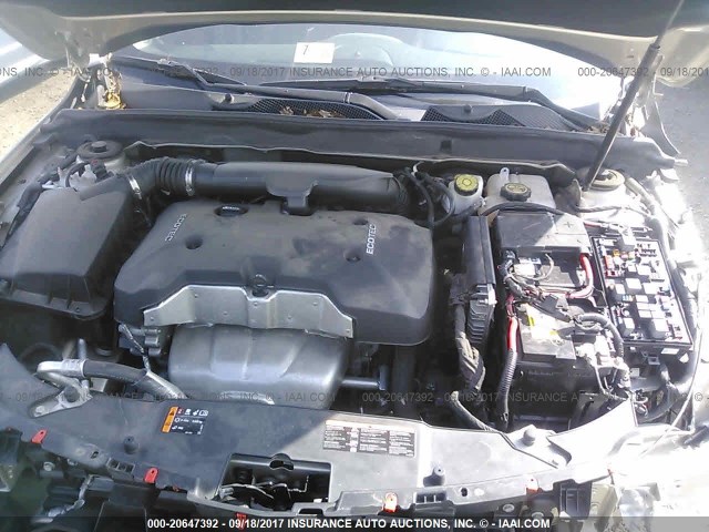 1G11C5SL2FF218391 - 2015 CHEVROLET MALIBU 1LT 银色 照片 10