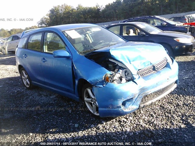 2T1KR32E67C626192 - 2007 TOYOTA COROLLA MATRIX XR BLUE photo 1