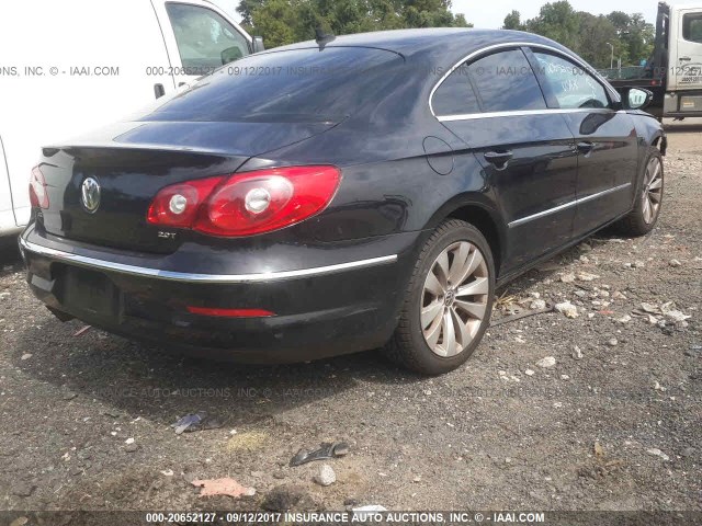 WVWMP7AN1BE732496 - 2011 VOLKSWAGEN CC SPORT BLACK photo 4