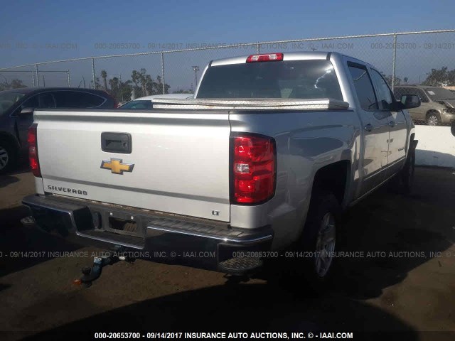 3GCPCREC6GG221184 - 2016 CHEVROLET SILVERADO C1500 LT SILVER photo 4