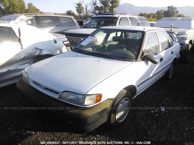 1Y1SK5464MZ052291 - 1991 GEO PRIZM LSI WHITE photo 2