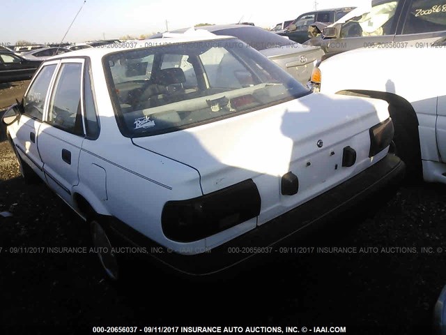 1Y1SK5464MZ052291 - 1991 GEO PRIZM LSI WHITE photo 3