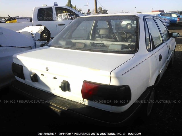 1Y1SK5464MZ052291 - 1991 GEO PRIZM LSI WHITE photo 4