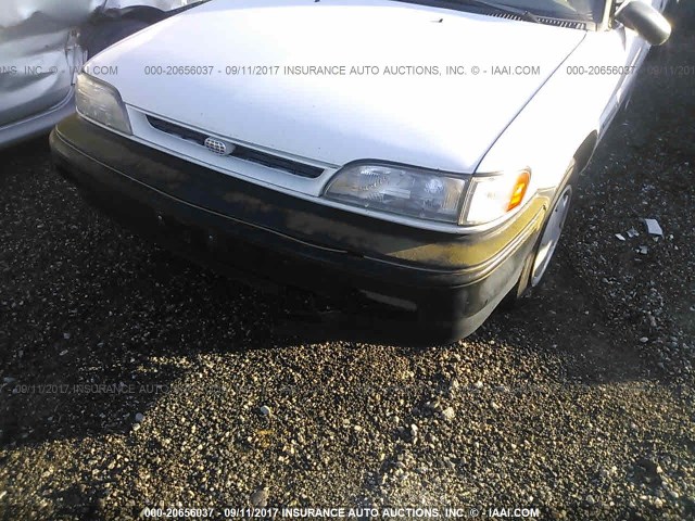 1Y1SK5464MZ052291 - 1991 GEO PRIZM LSI WHITE photo 6