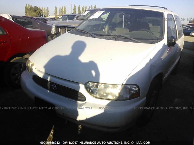 4N2XN11T6YD812693 - 2000 NISSAN QUEST SE/GLE/GXE WHITE photo 2