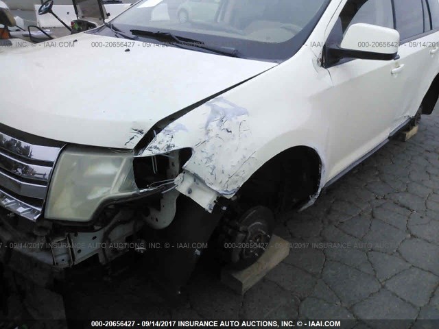 2FMDK49C37BB01098 - 2007 FORD EDGE SEL PLUS CREAM photo 6