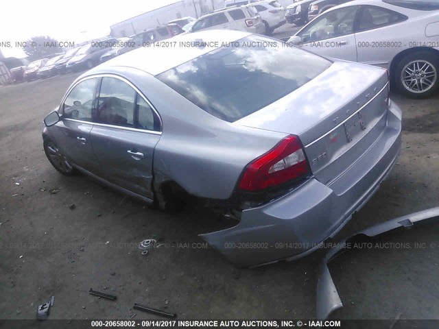 YV1AS982091095315 - 2009 VOLVO S80 3.2 SILVER photo 3