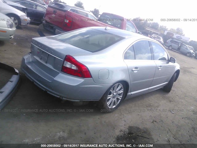 YV1AS982091095315 - 2009 VOLVO S80 3.2 SILVER photo 4