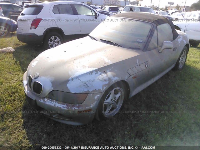 4USCH7323TLB71000 - 1996 BMW Z3 1.9 SILVER photo 2