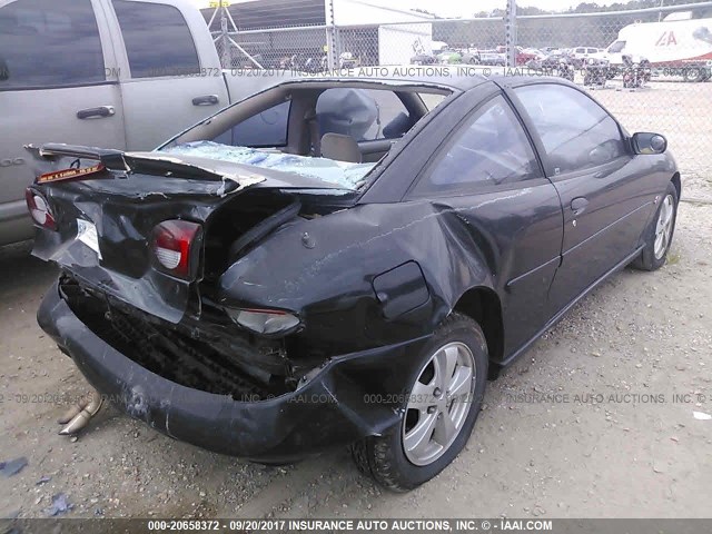 1G1JF12T4Y7140984 - 2000 CHEVROLET CAVALIER Z24 BLACK photo 4